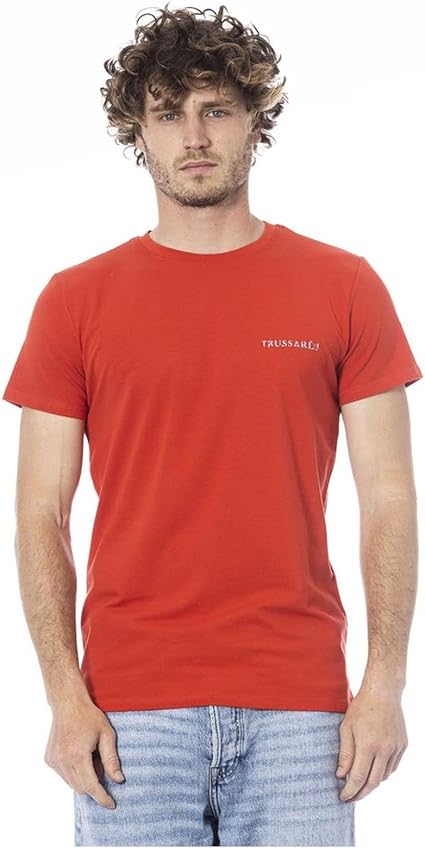 TRUSSARDI T-Shirt Uomo|Colore:Rosso