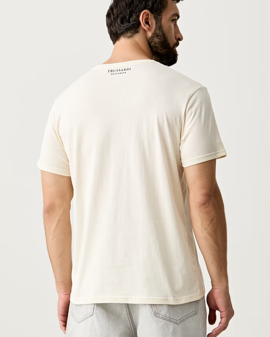 T-SHIRT TRUSSARDI uomo|Colore:Avorio