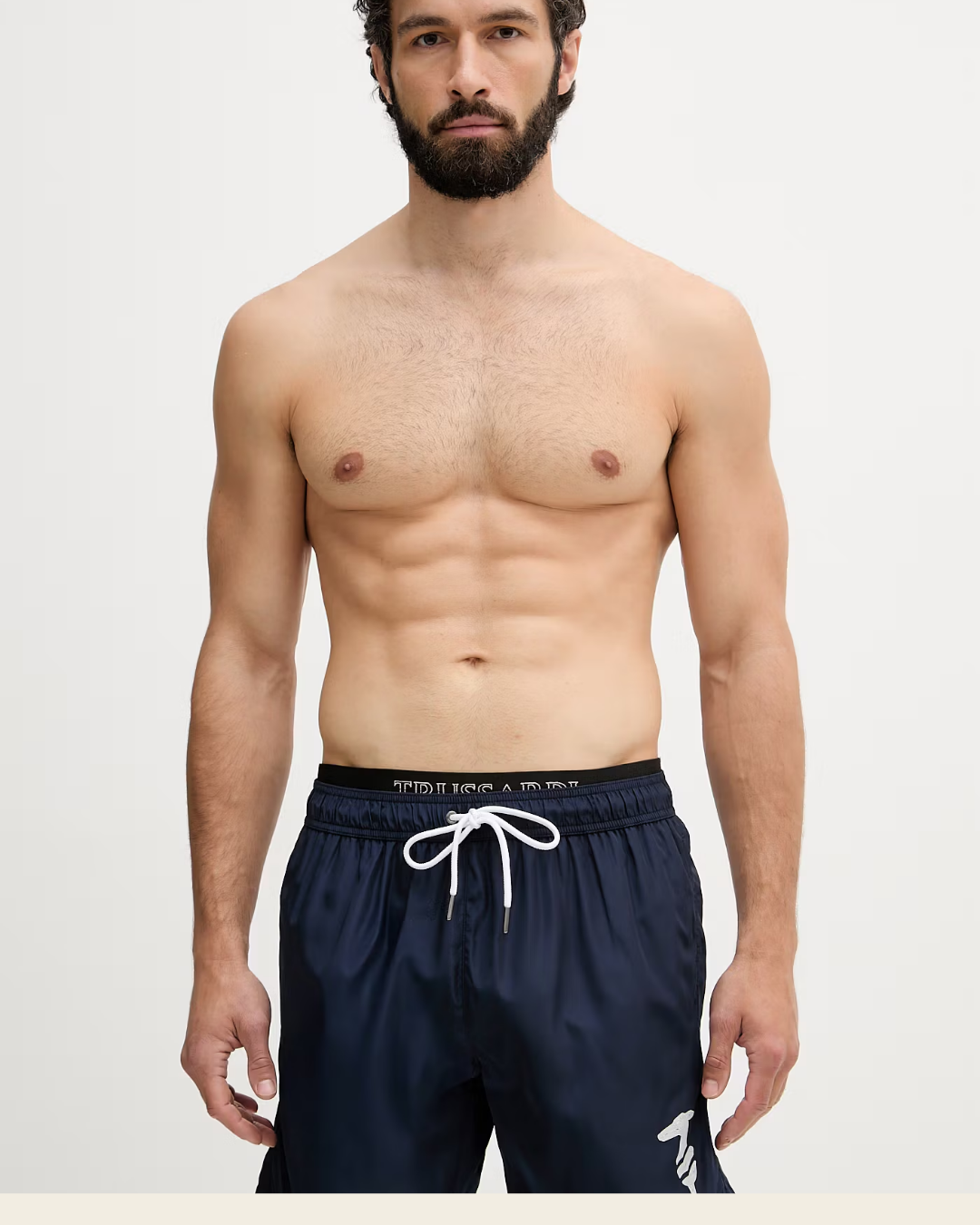Trussardi pantaloncini da bagno da uomo|Colore:Navy