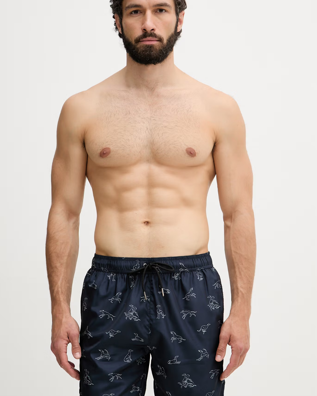 Trussardi pantaloncini da bagno da uomo|Colore:Navy