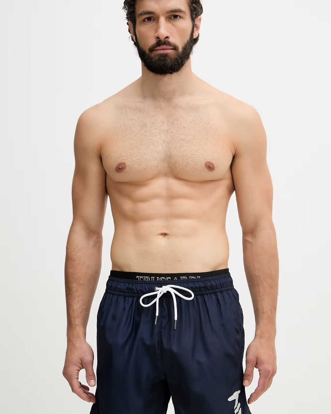 Trussardi pantaloncini da bagno da uomo|Colore:Navy