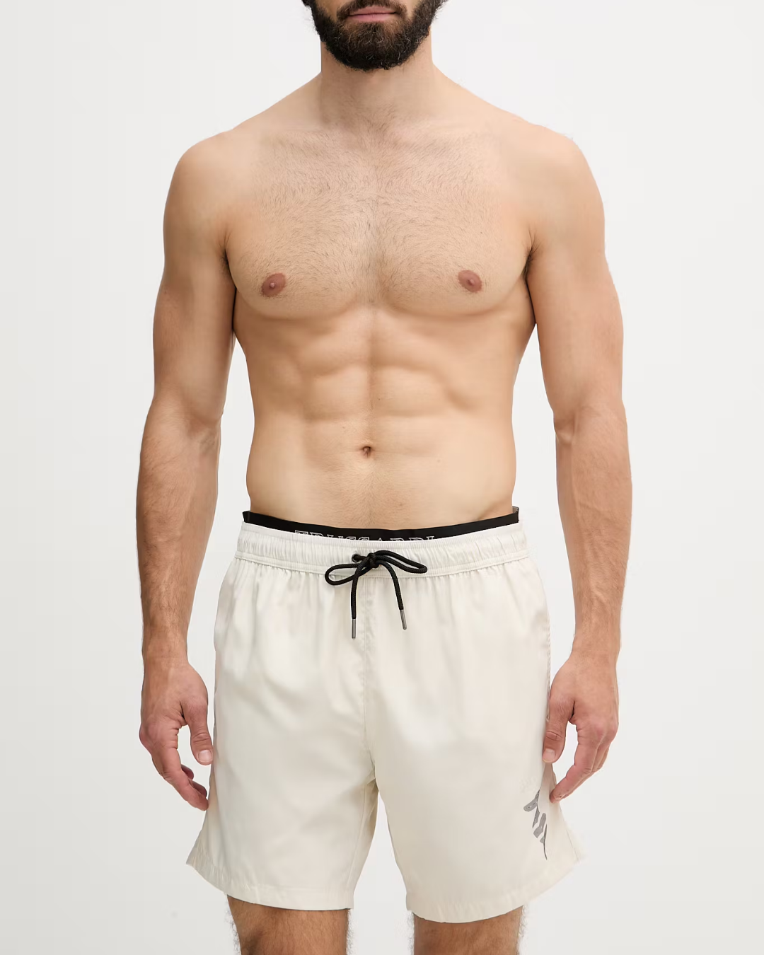 Trussardi pantaloncini da bagno da uomo|Colore:Avorio