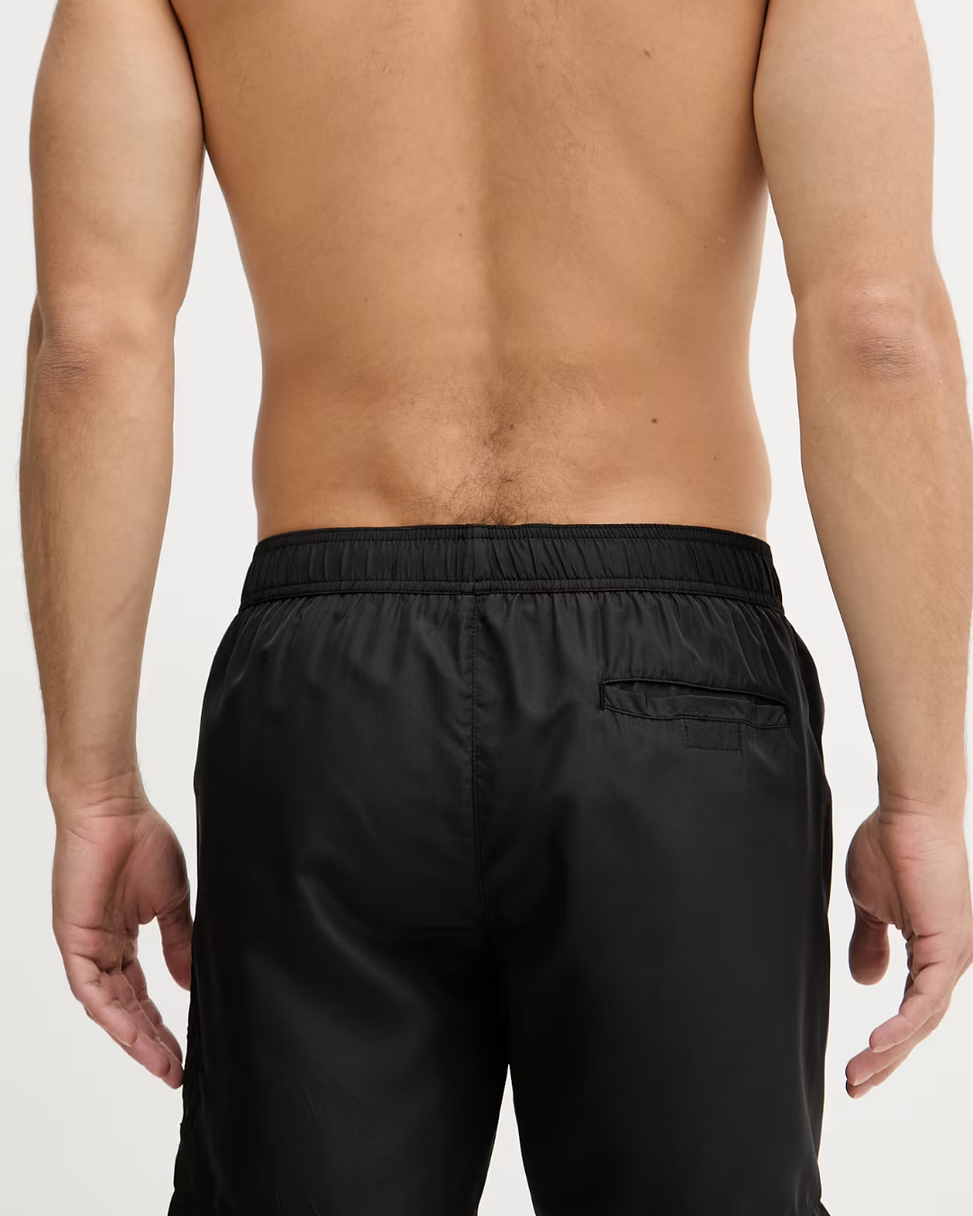 Trussardi pantaloncini da bagno da uomo|Colore:Nero