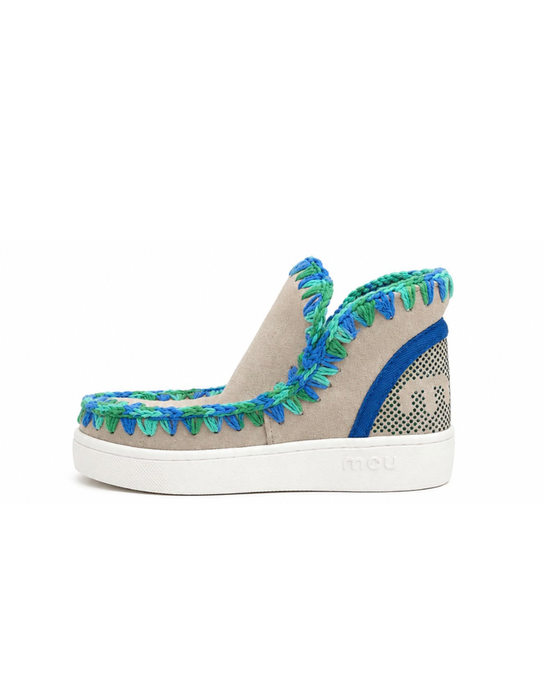 Summer Eski sneaker perf logo|Colore:Azzurra-beige