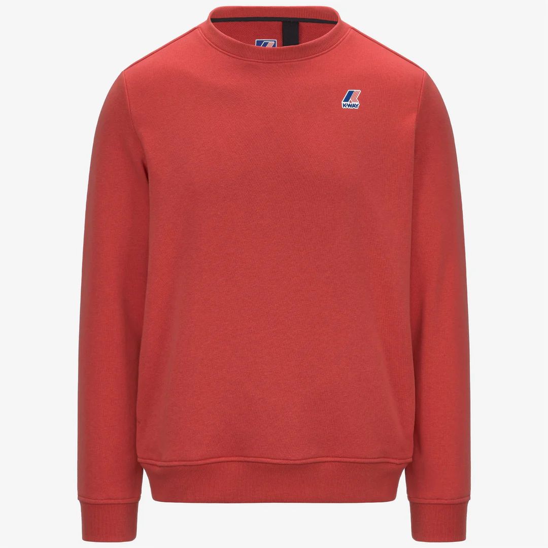 FELPA GIROCOLO - LE VRAI AUGUSTE |Colore:Arancione