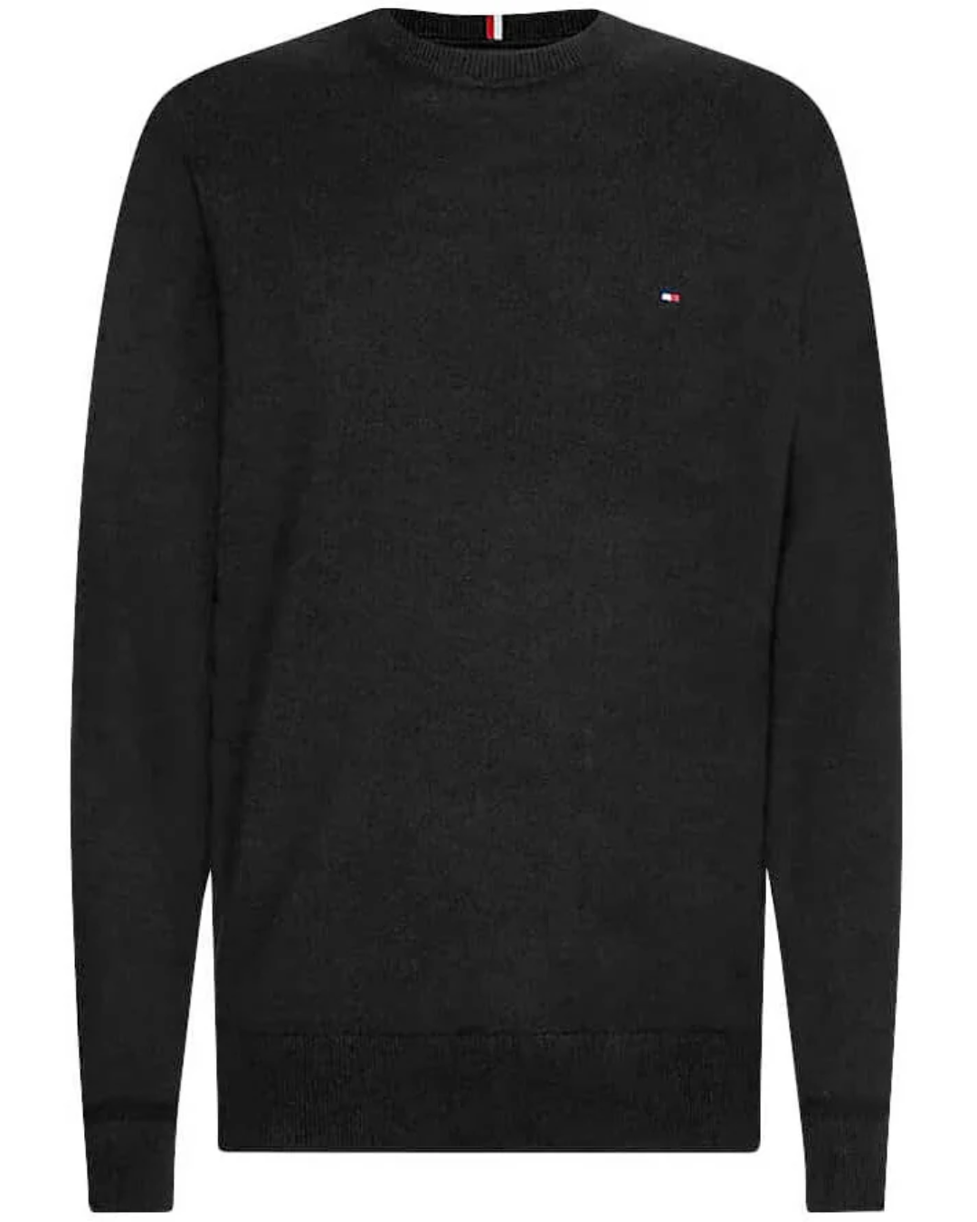 MAGLIONE GIROCOLLO Cotton Cashmere Tommy Hilfiger|Colore:Nero