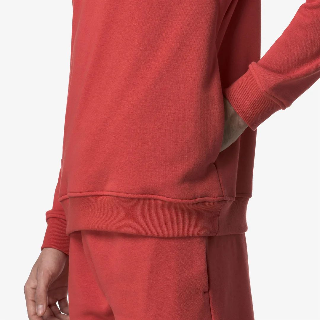 FELPA GIROCOLO - LE VRAI AUGUSTE |Colore:Arancione