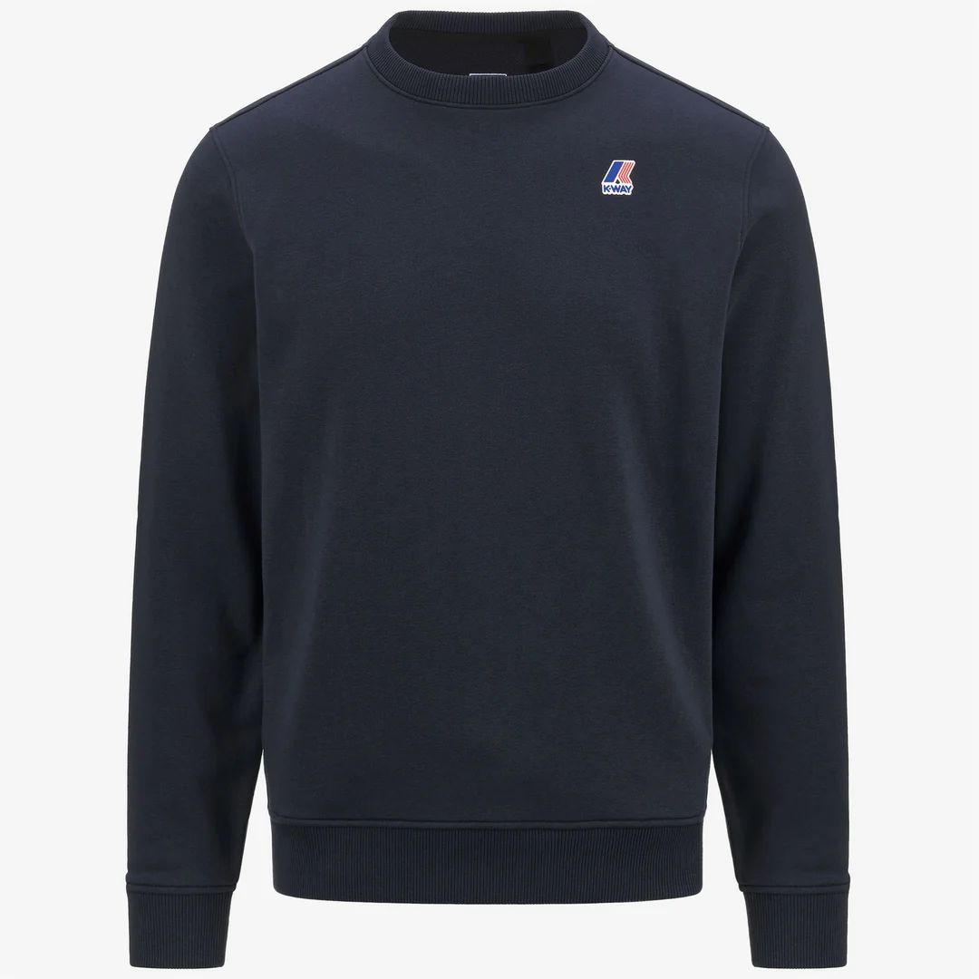 FELPA GIROCOLO - LE VRAI AUGUSTE |Colore:Blu notte