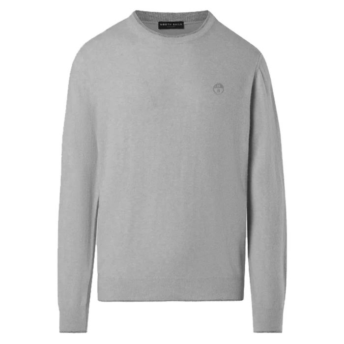 MAGLIONE GIROCOLLO NORTH SAILS |Colore:Grigio chiaro melange