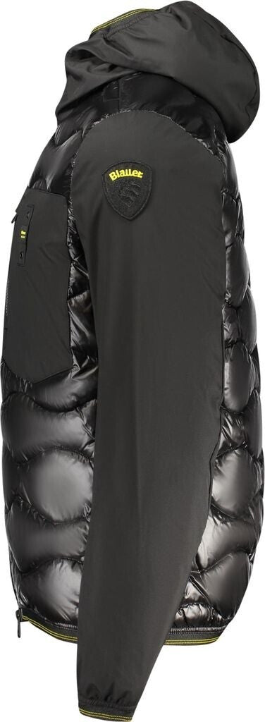 PIUMINO UOMO IMBOTTITURA MISTA ALBERT|Colore:Nero