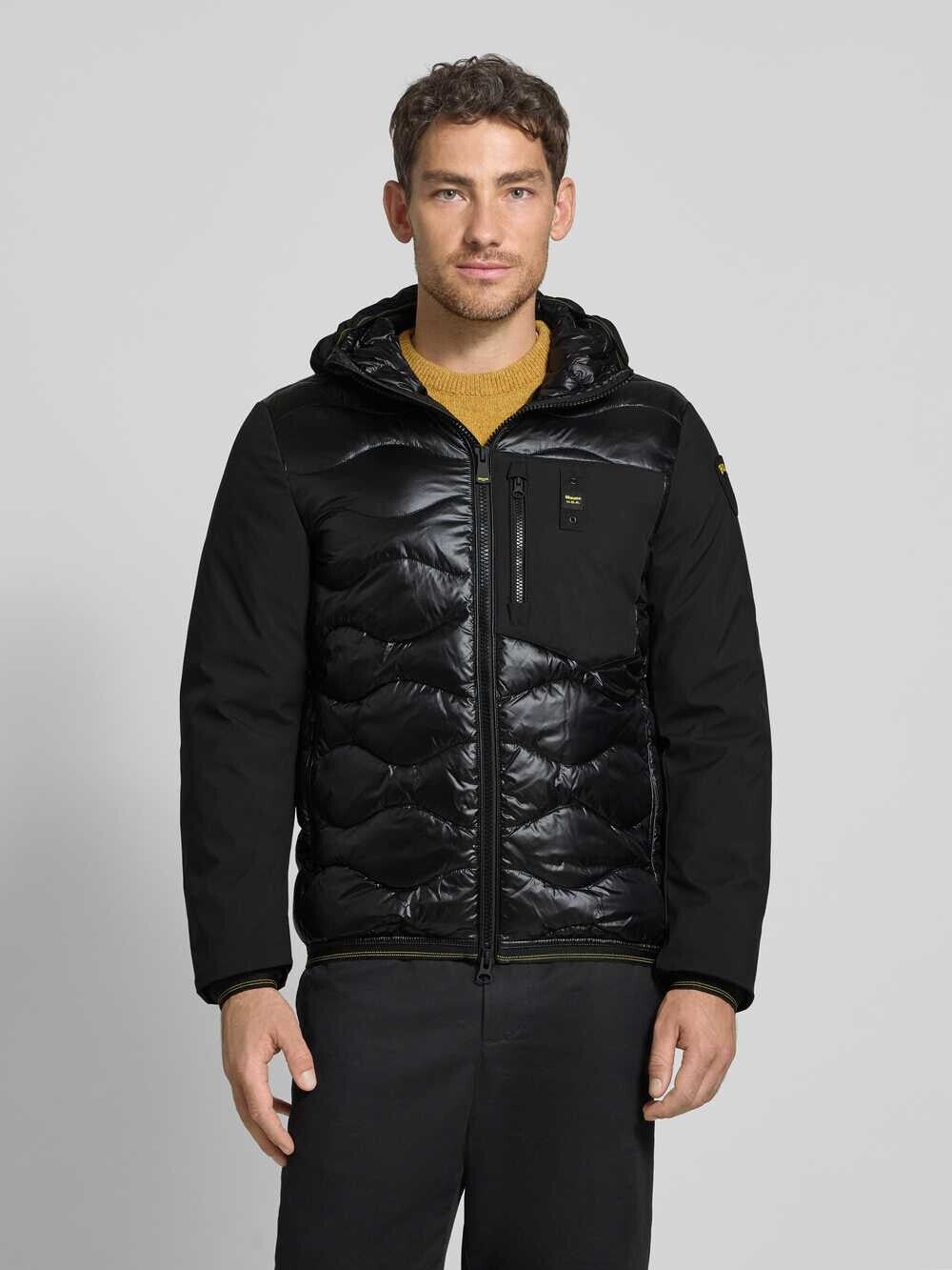 PIUMINO UOMO IMBOTTITURA MISTA ALBERT|Colore:Nero