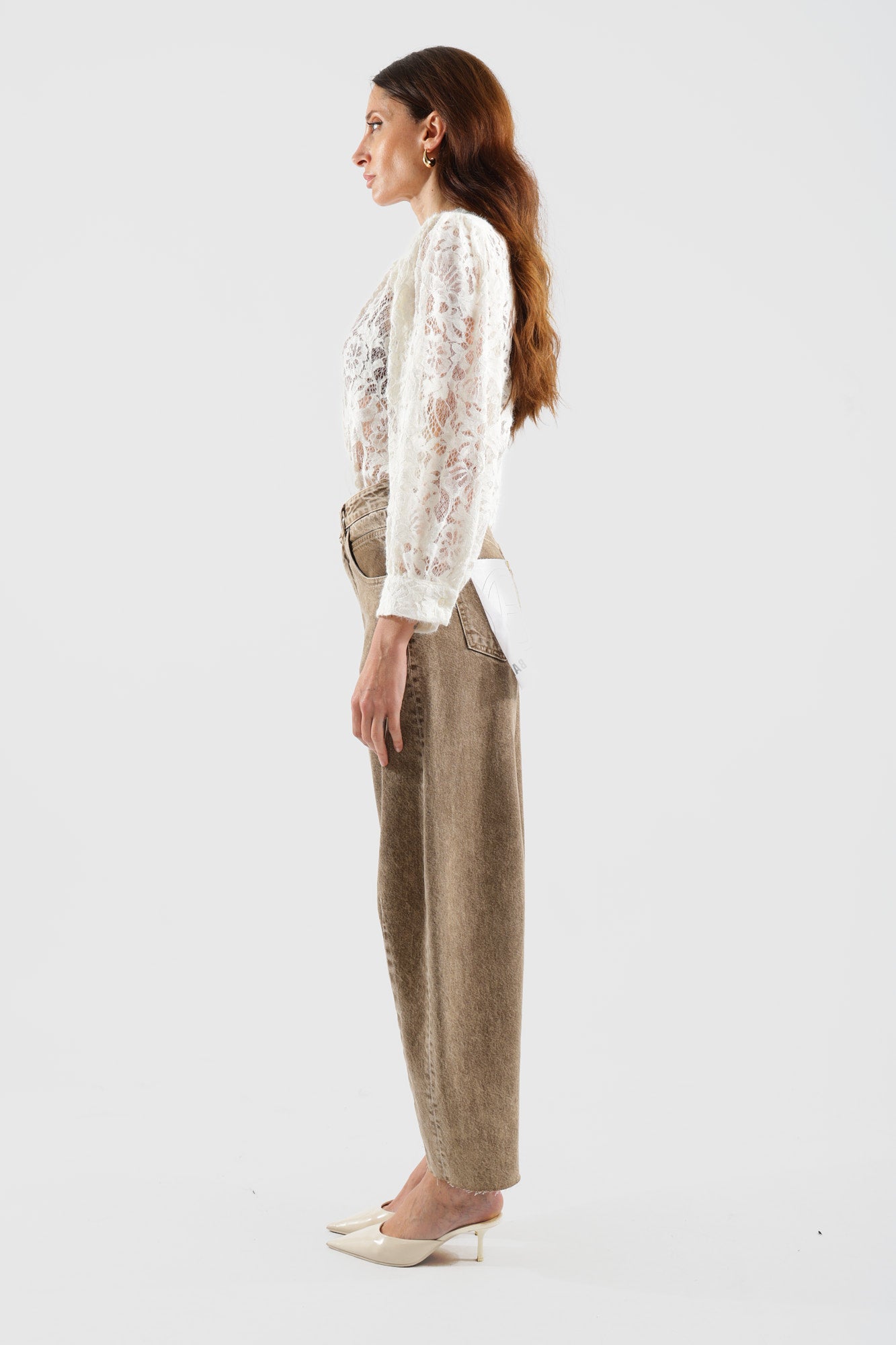 JEANS BALLON - BARBARA|Colore:Tabacco