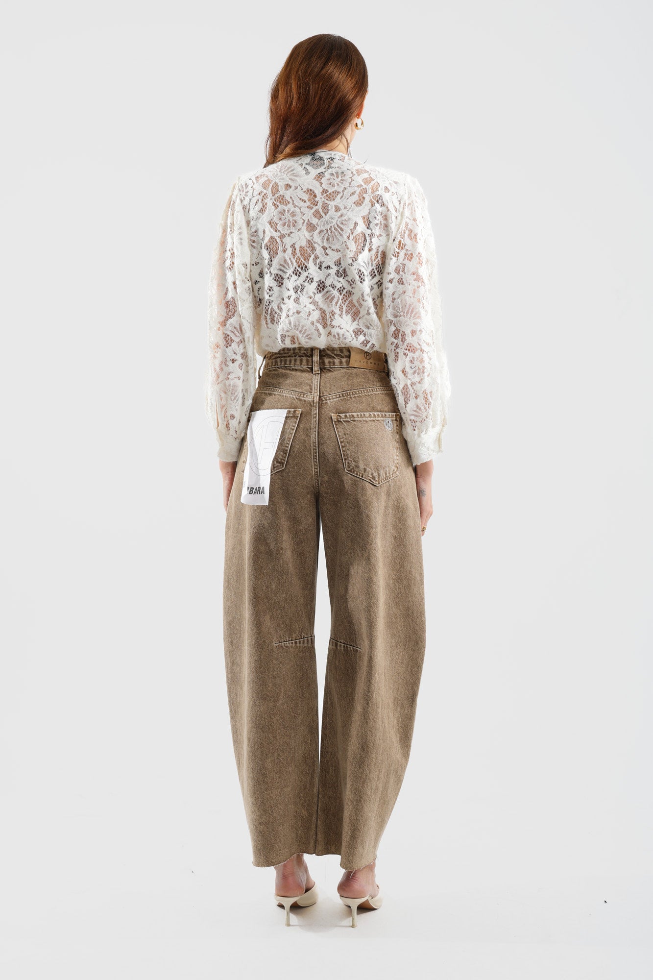 JEANS BALLON - BARBARA|Colore:Tabacco