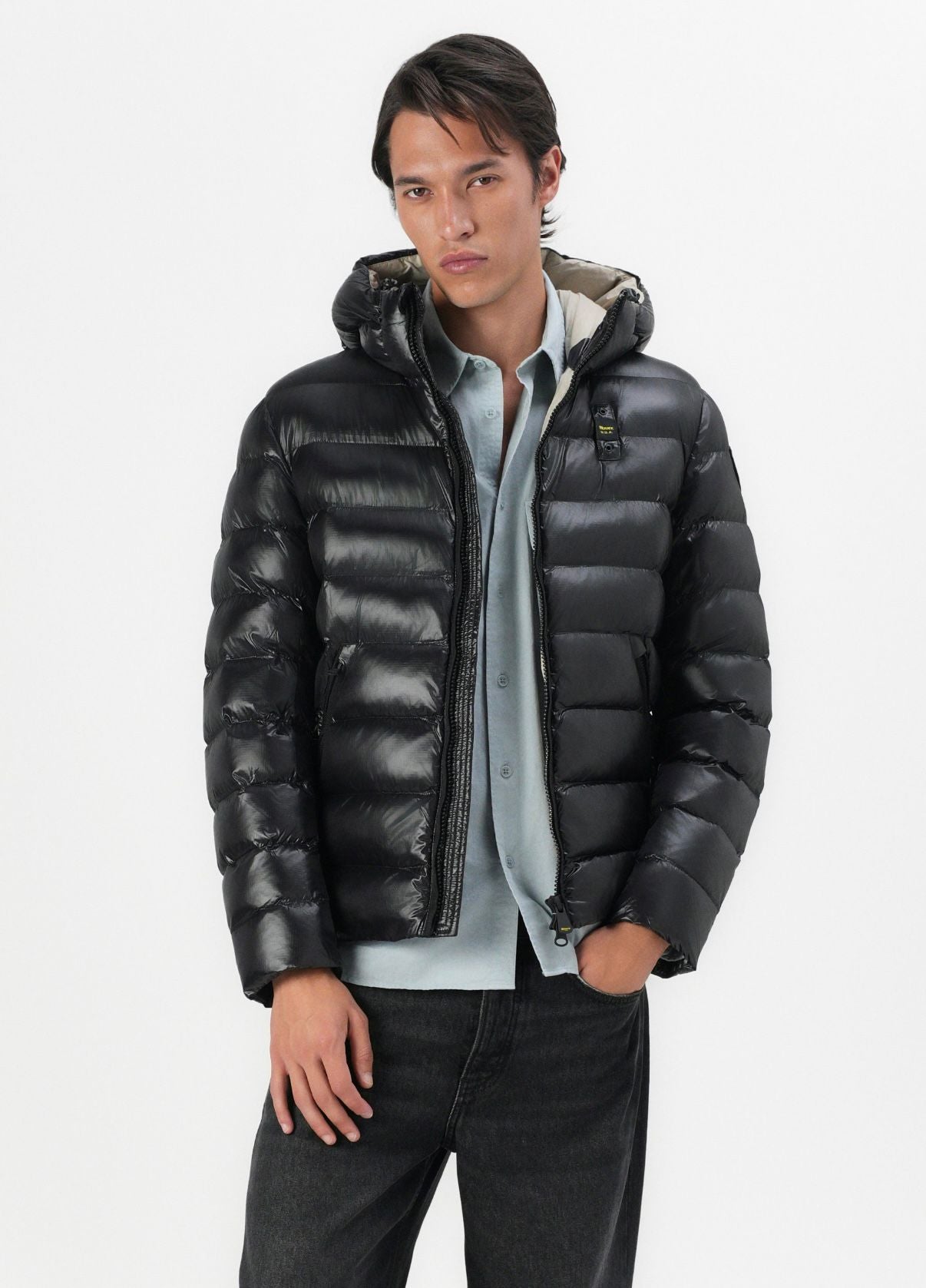 PIUMINO BLAUER CHARLES |Colore:Nero