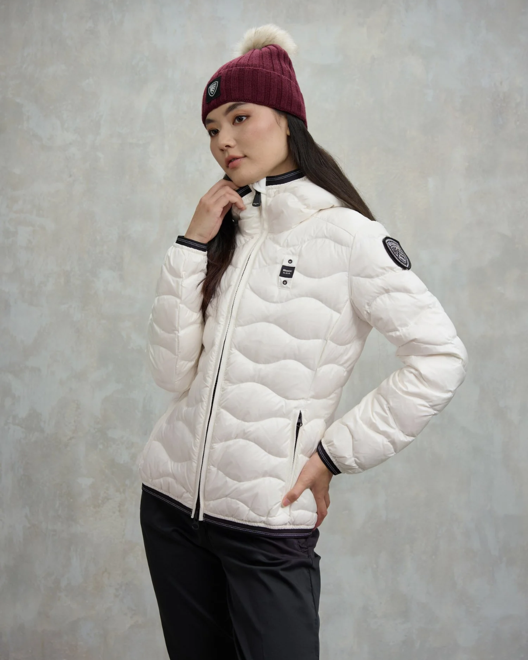 PIUMINO AD ONDE CAMELIA|Colore:Bianco