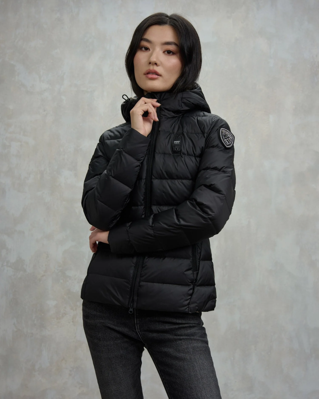 PIUMINO SFIANCATO CHARME|Colore:Nero