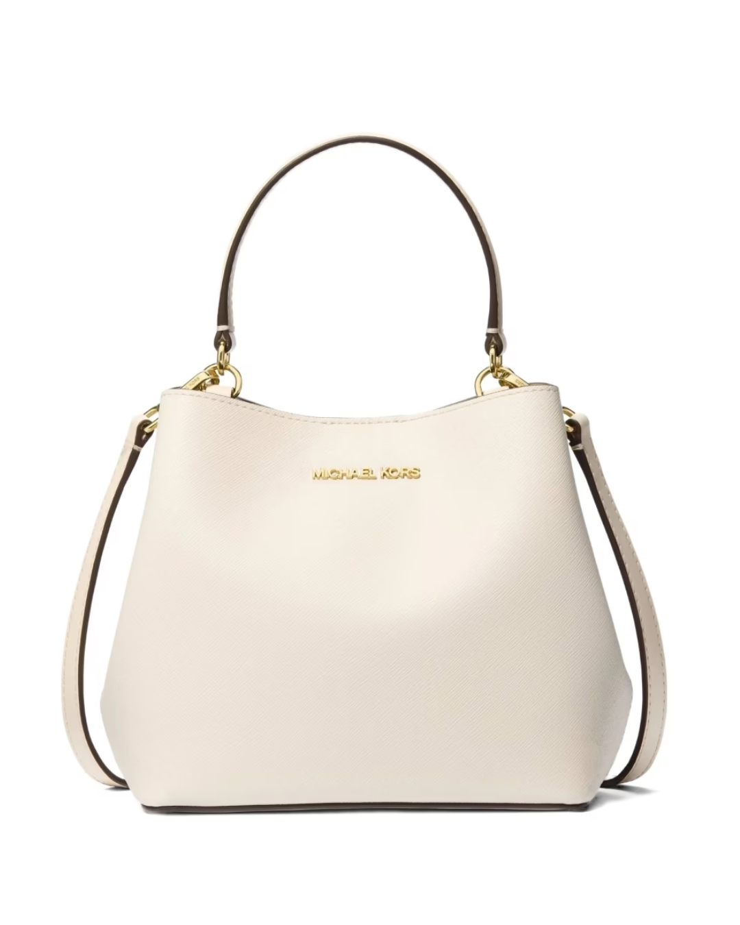 BORSA A MANO MICHAEL KORS - PRATT|Colore:Crema