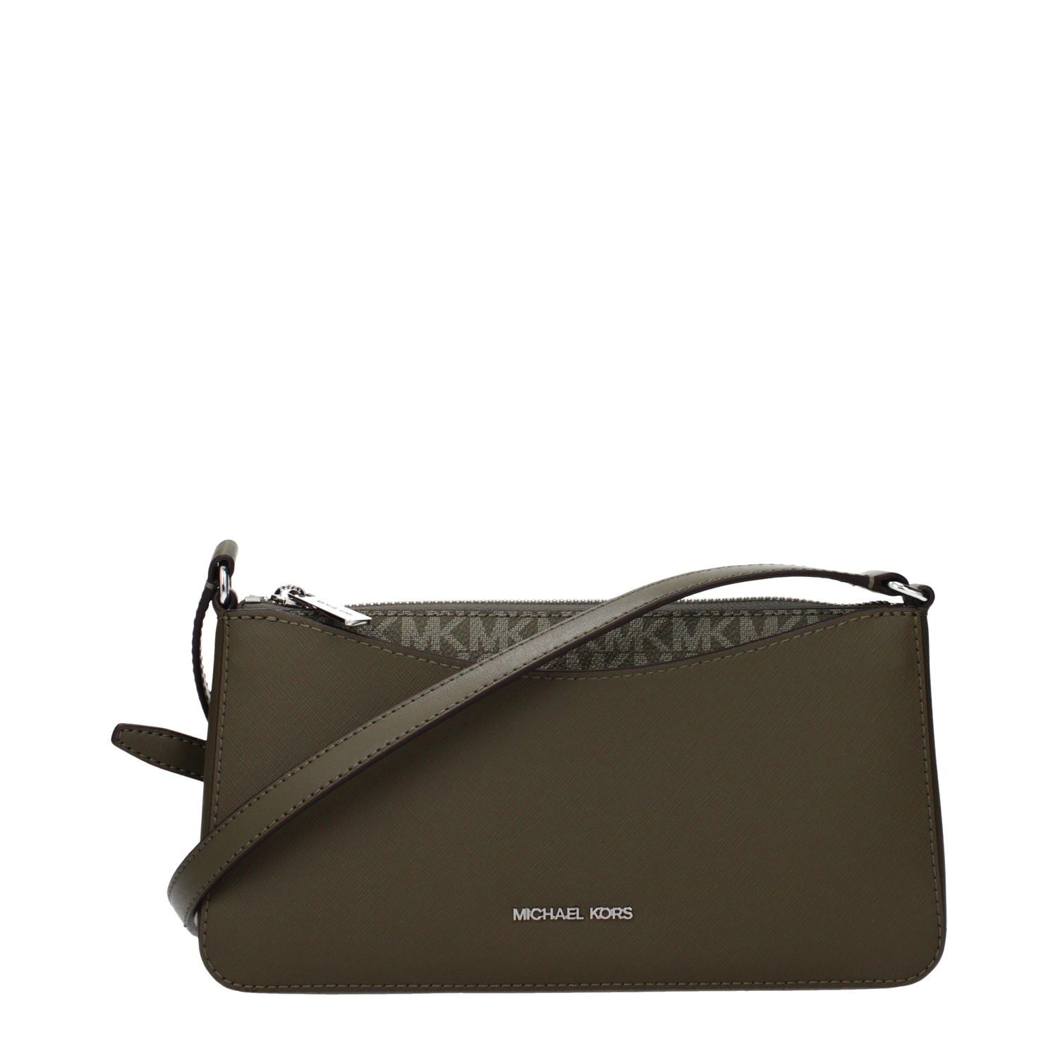 BORSA CON TRACOLLA MICHAEL KORS CROSSBOSY|Colore:Oliva