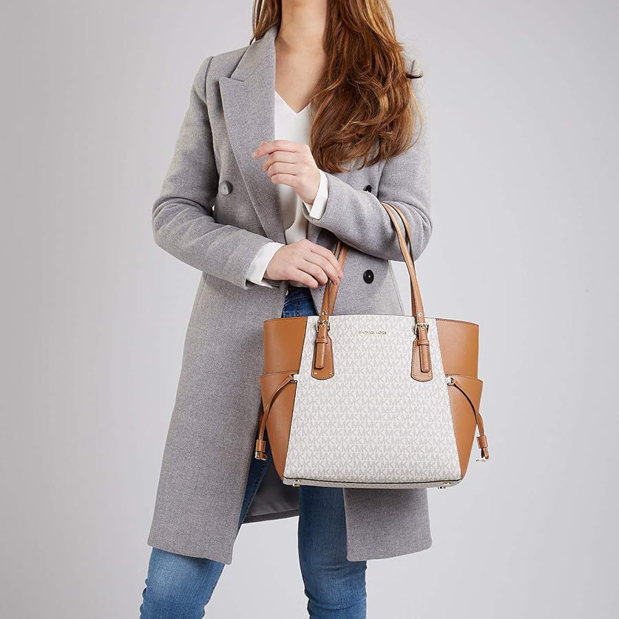 BORSA TOTE MICHAEL KORS - CHARLOTTE |Colore:Vanilla