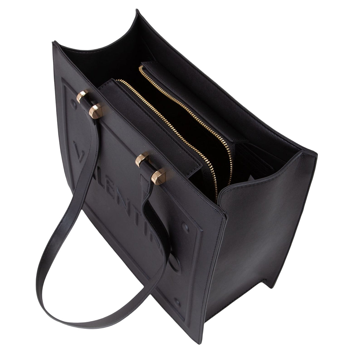 BORSA SHOPPER VALENTINO - SINDY RE |Colore:Nero