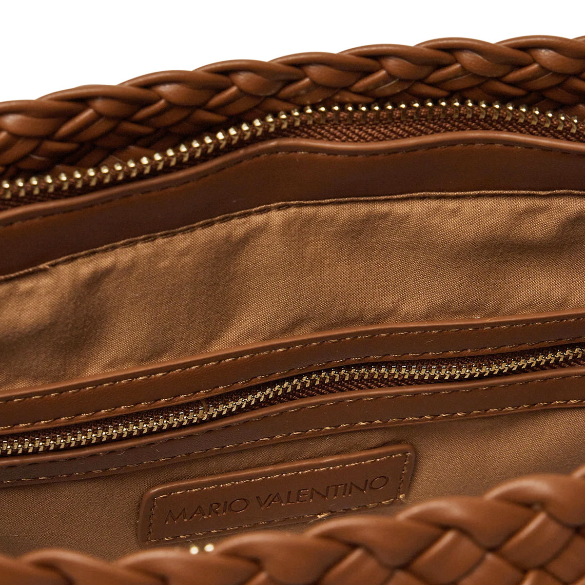 BORSA A MANO VALENTINO |Colore:Cuoio